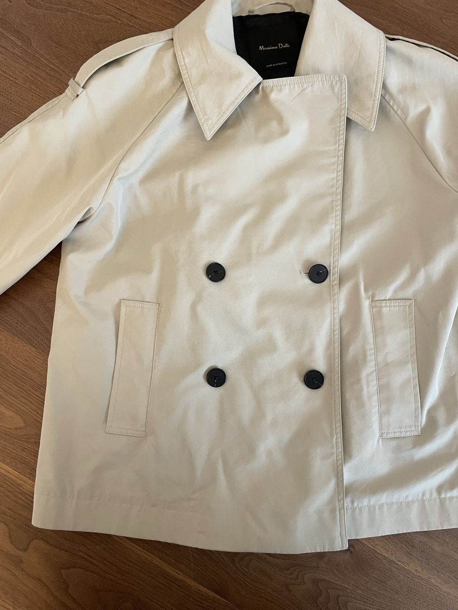 Massimo Dutti Jacken: Massimo Dutti short Trenchcoat, Gr. XS – Gebraucht aus Muntelier von nol_ywk9 4