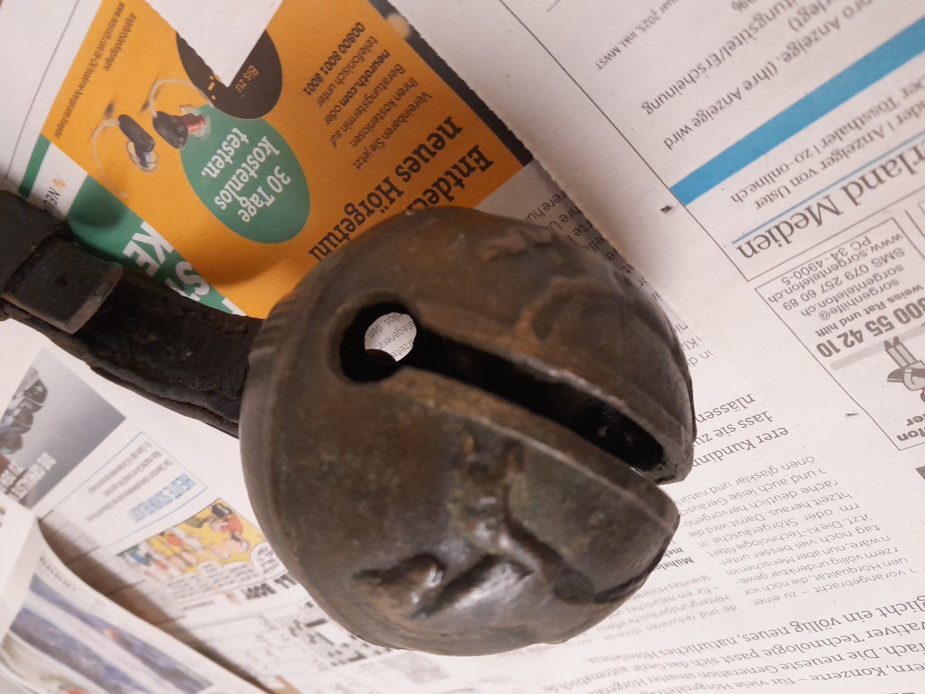 Campanacci mucche: Pferde Rolle Schelle ca.50-55mm – Usato da Rüti ZH venduto da Alemanni 6