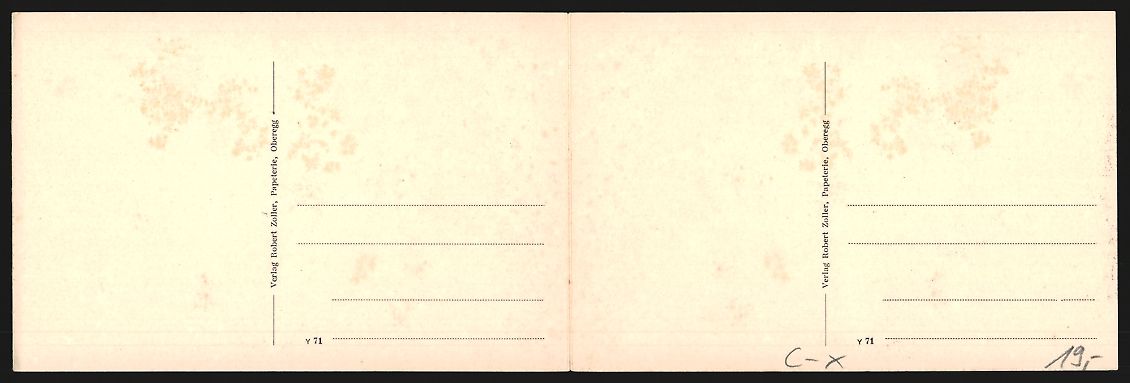 Cartoline postali: Klapp-AK St. Anton bei Oberegg, Panorama – Usato da Berlin venduto da bartko-reher 1