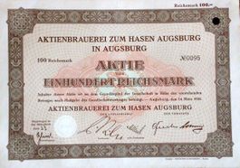 Aktienbrauerei zum Hasen in Augsburg, Augsburg - 1935