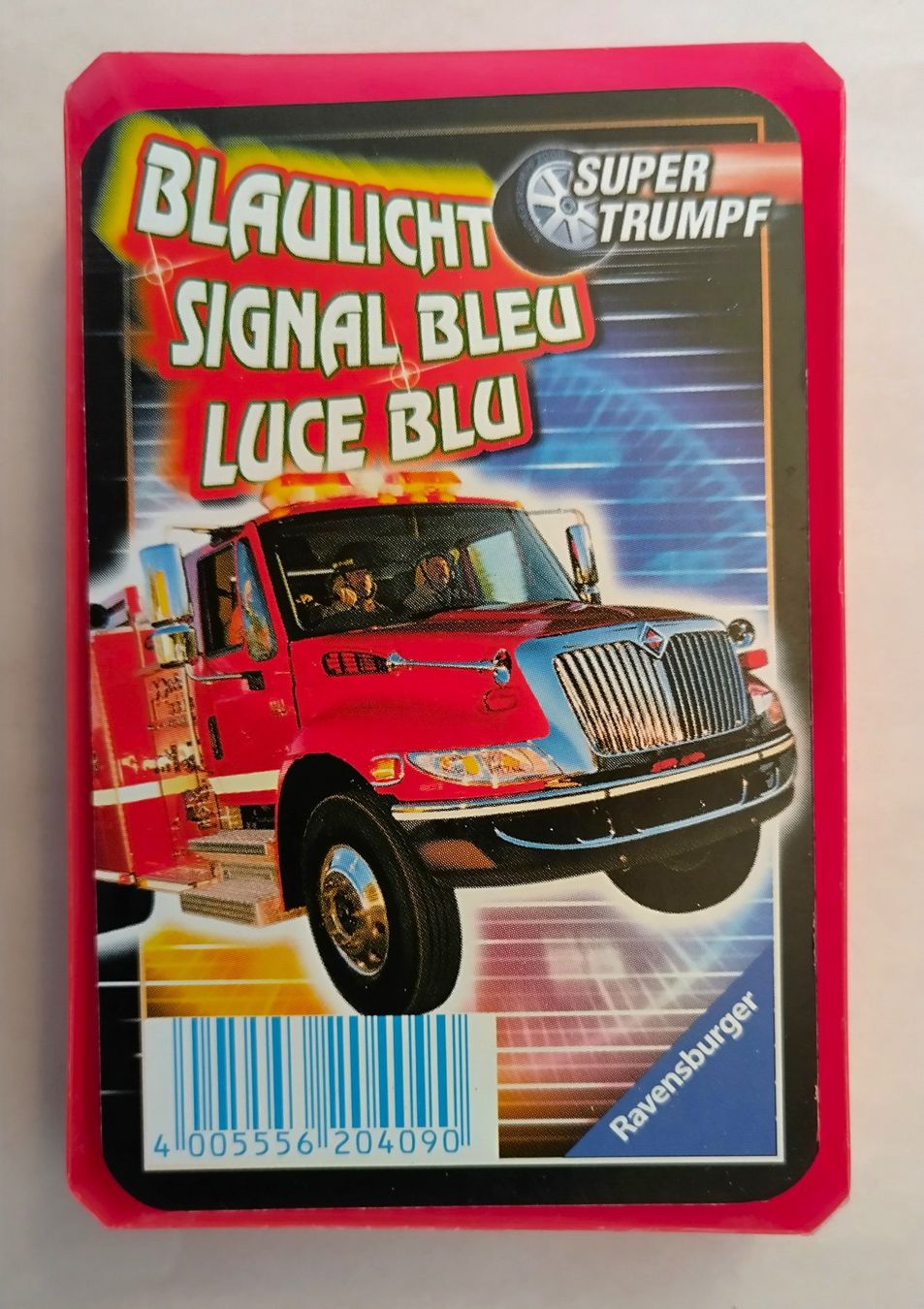 Ravensburger Giochi: Auto Quartett - Blaulicht / Ravensburger ©2004 mit 32 Karten – Usato da Bellach venduto da JingleJerry