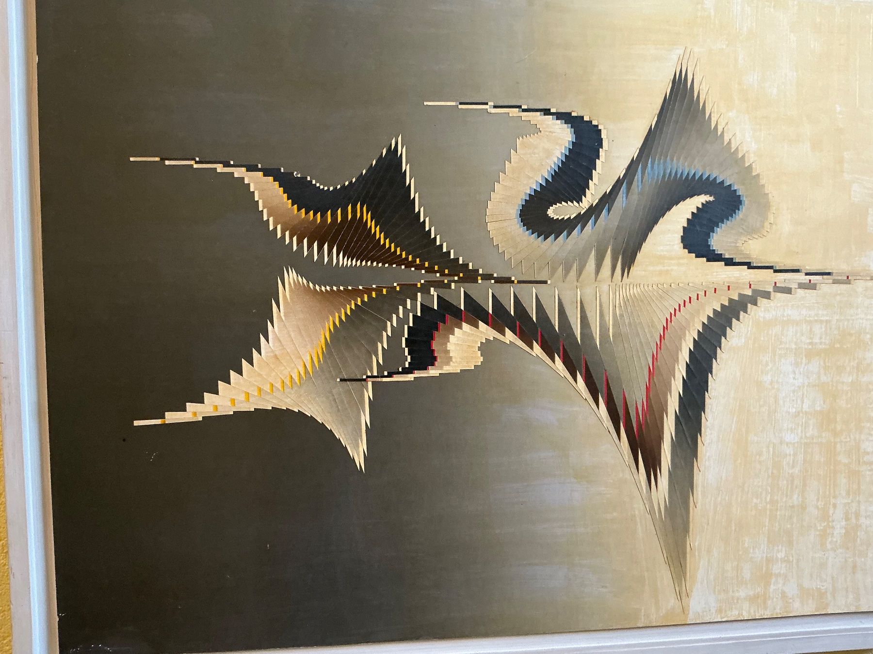 Tableaux: Willi Eichenbenz 1909-1998 Abstrakte Koposition – D'occasion à Birsfelden par Sira1961 1