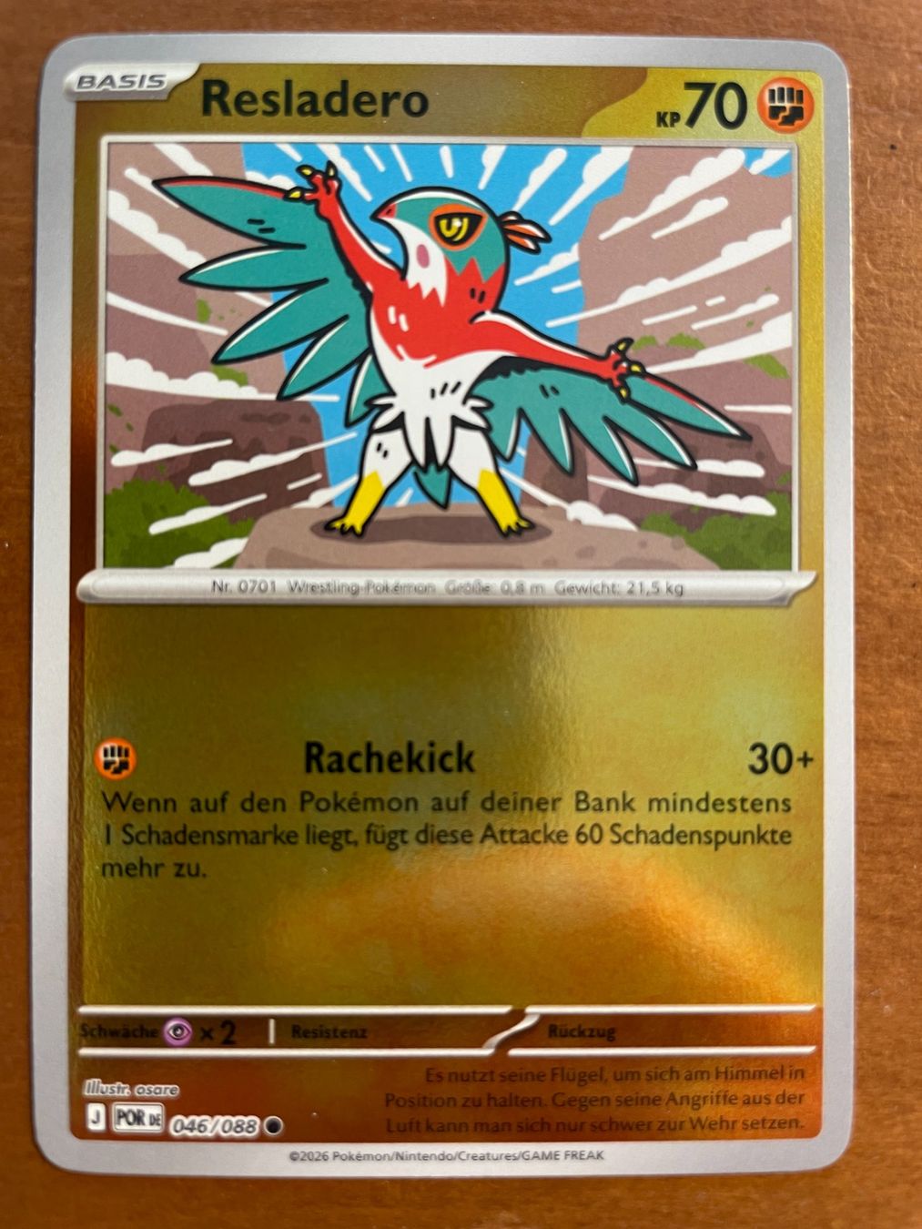 Pokémon Carte collezionabili: Pokemon Resladero Reverse (Versand gratis) – Nuovo (secondo la descrizione) da Chur venduto da Angerson