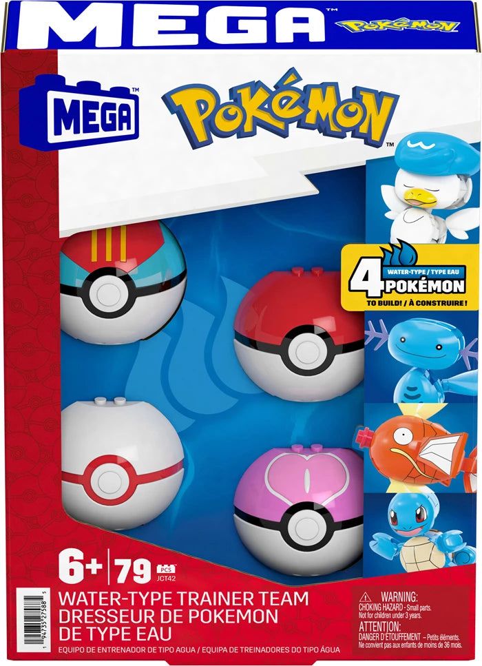 Pokémon Giocattoli: Mega Pokémon Typ Wasser Set – Nuovo e nell'imballaggio originale da Luzern venduto da mic_gq2s
