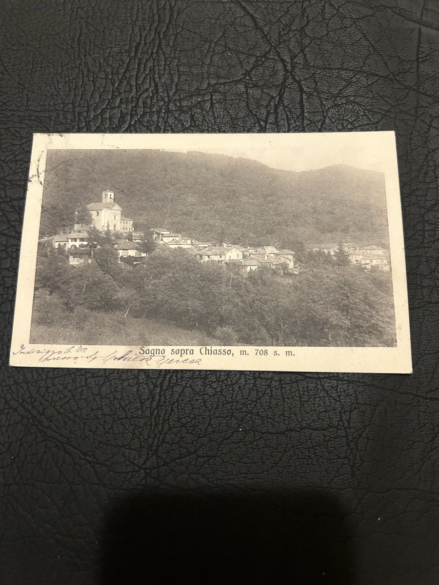 Cartoline postali: Sagno sopra Chiasso 1915 – Usato da Breganzona venduto da Milesbo