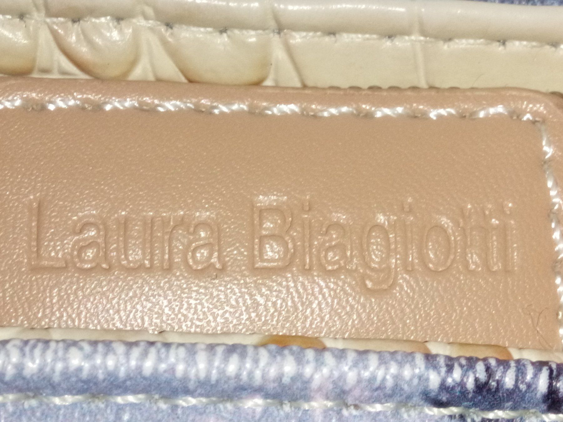 Laura Biagiotti Borse da donna: Neue Henkeltasche mit Blumenmuster – Nuovo e nell'imballaggio originale da Zürich venduto da Mitzi6 9