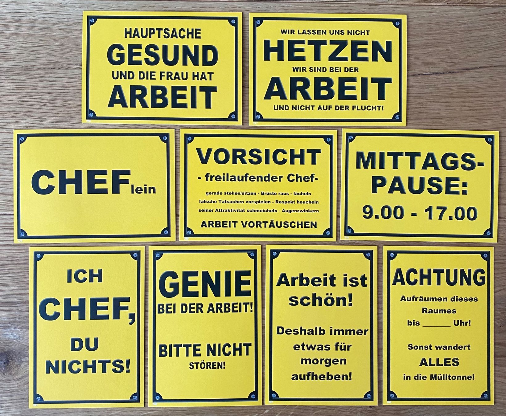 Cartoline postali: Verschiedene Postkarten mit coolen Sprüchen – Nuovo e nell'imballaggio originale da Zäziwil venduto da Emlea 2