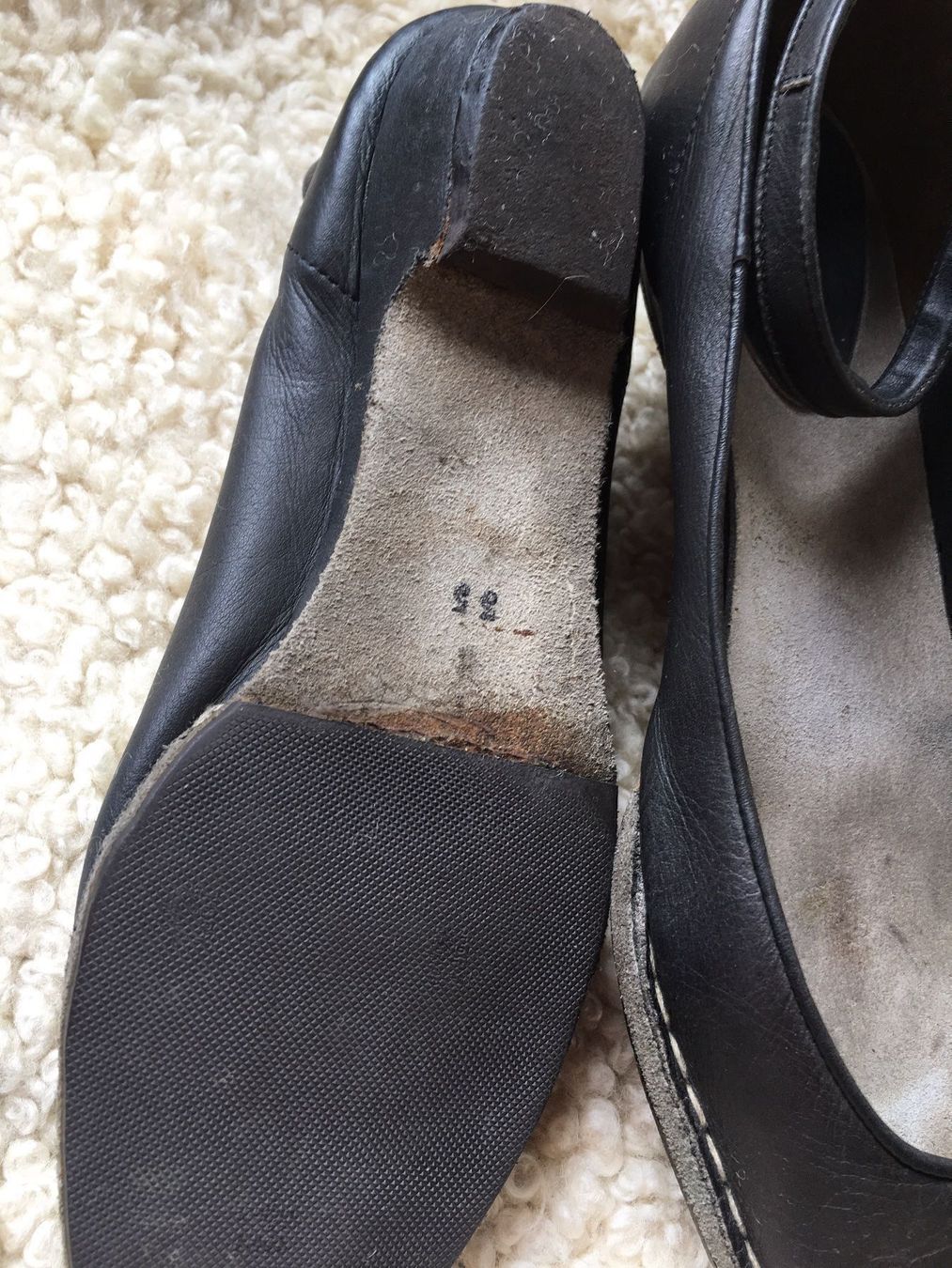 Scarpe da donna: Echt Leder Schuhe Gr 35 – Usato da Bern venduto da rewe45 1
