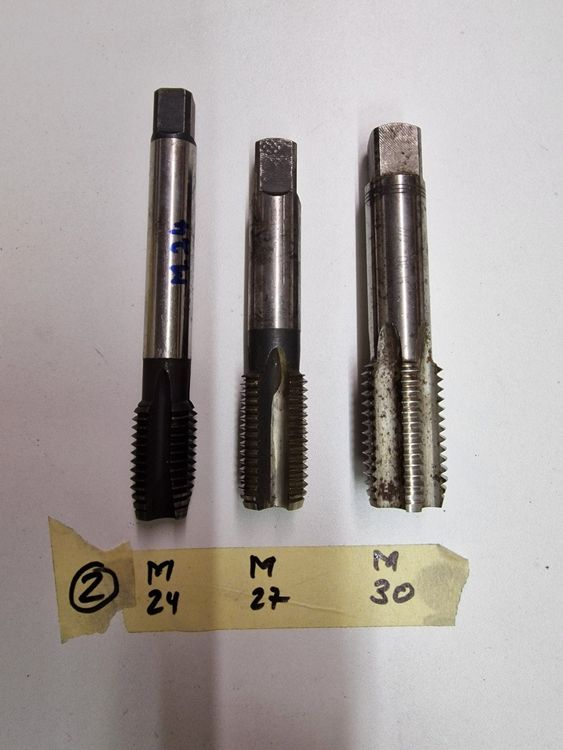 QUARKZMAN Gewindebohrer 3/8-16 UNC HSS6542 - Hochwertiger Nitrierbeschichteter Gewindeschneider