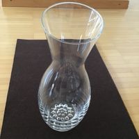 Vase aus Glas