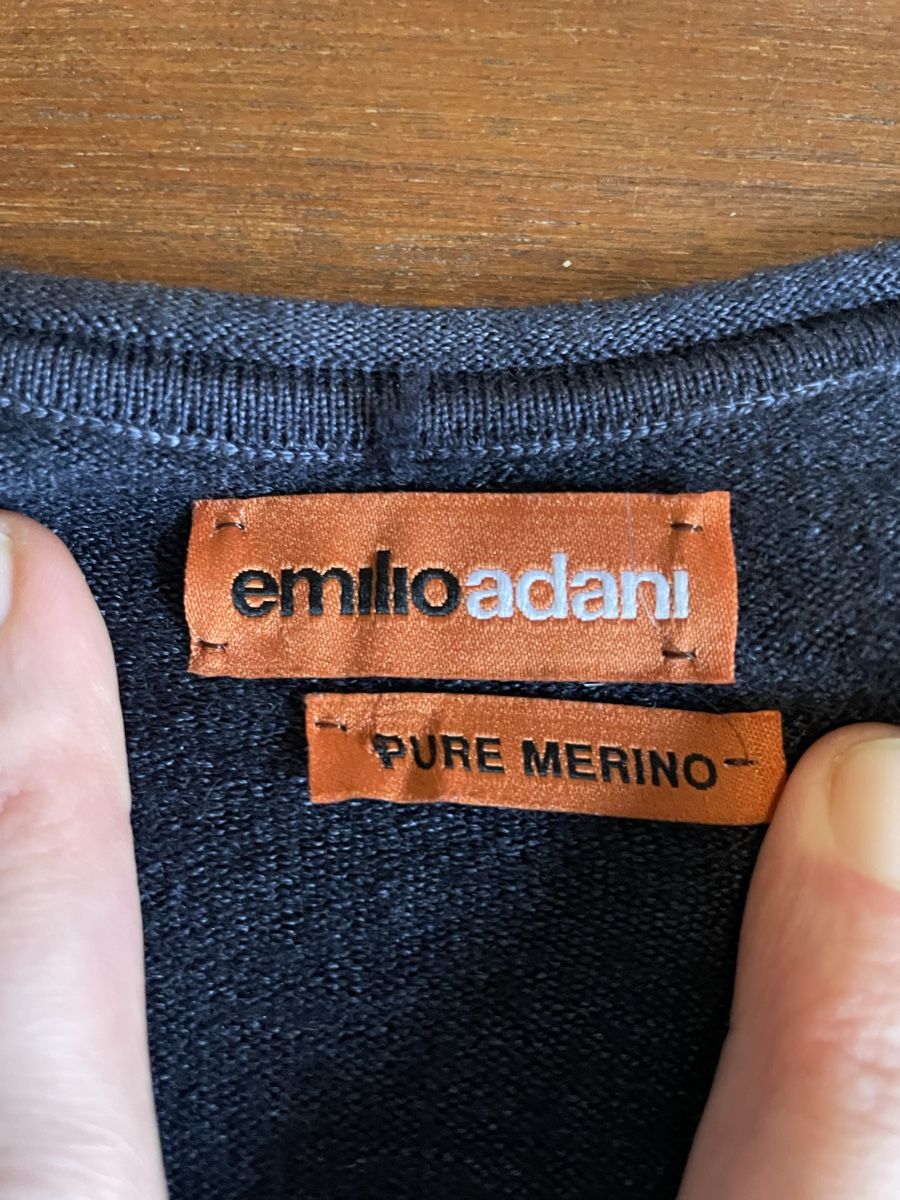 Maglioni & Felpe: Emilio Adani Pullover, reine Merinowolle, Grösse M – Usato da Gümligen venduto da BazaarBazaar 2