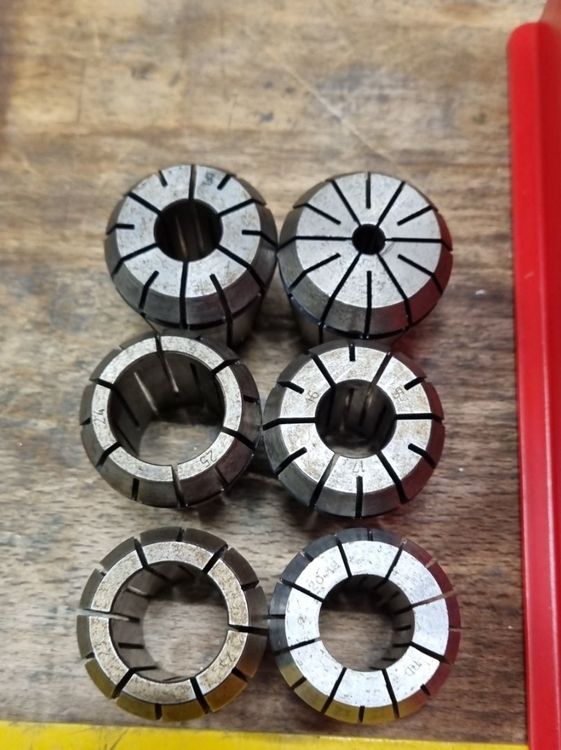 12-tlg. ER40 Federspannzangen Set - Karbonstahl 1/8-1-1/8 Zoll Für CNC Maschinen