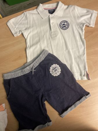 Sommer Set Aqua Maritime Gr.116/128