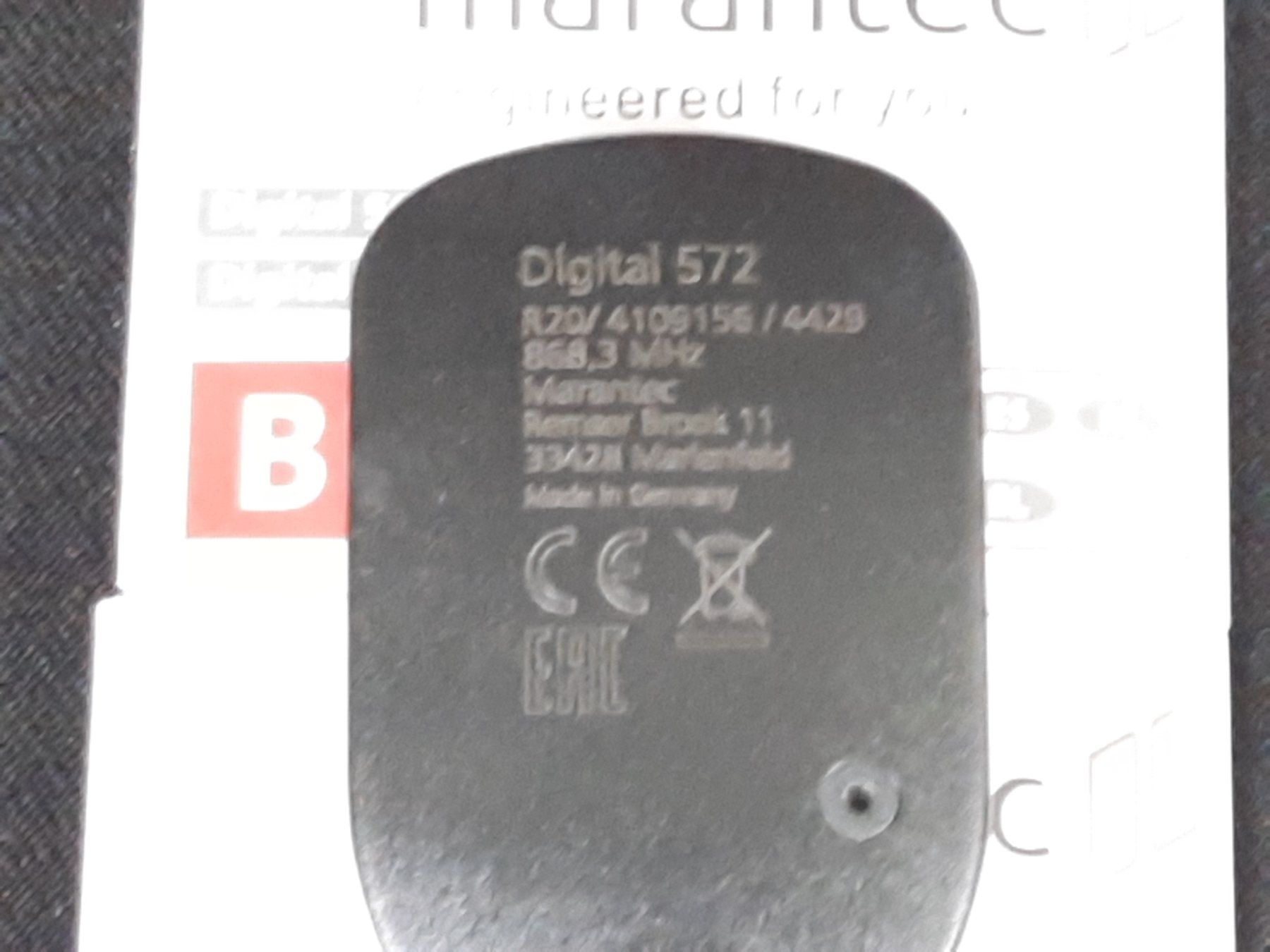 Marantec Fernbedienungen: MARANTEC Digital 572 – Neu (gemäss Beschreibung) aus Beinwil am See von Restwert_Beinwil 2
