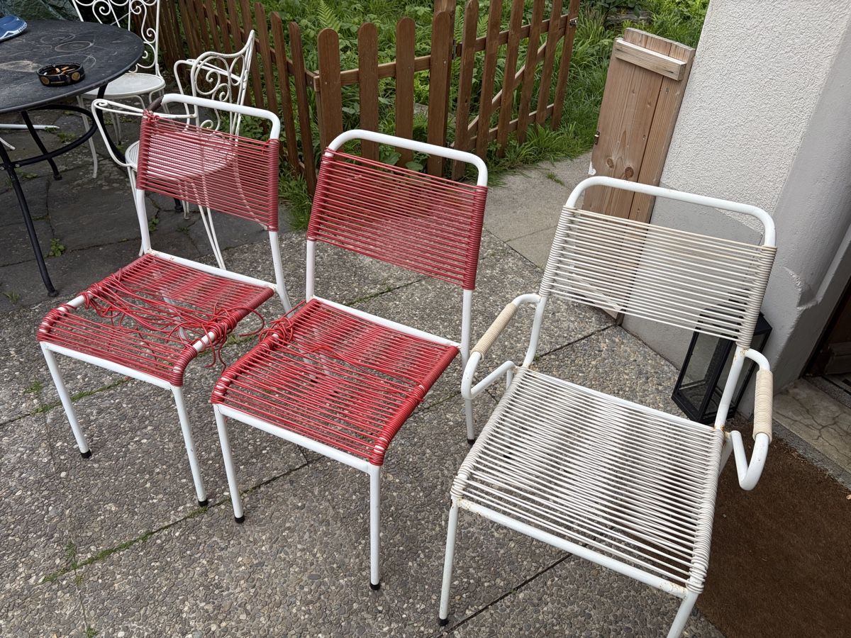 Sedie: Spaghetti Stühle, Gartenstühle, Stühle – Usato da Wohlen AG venduto da Ralf2000 4