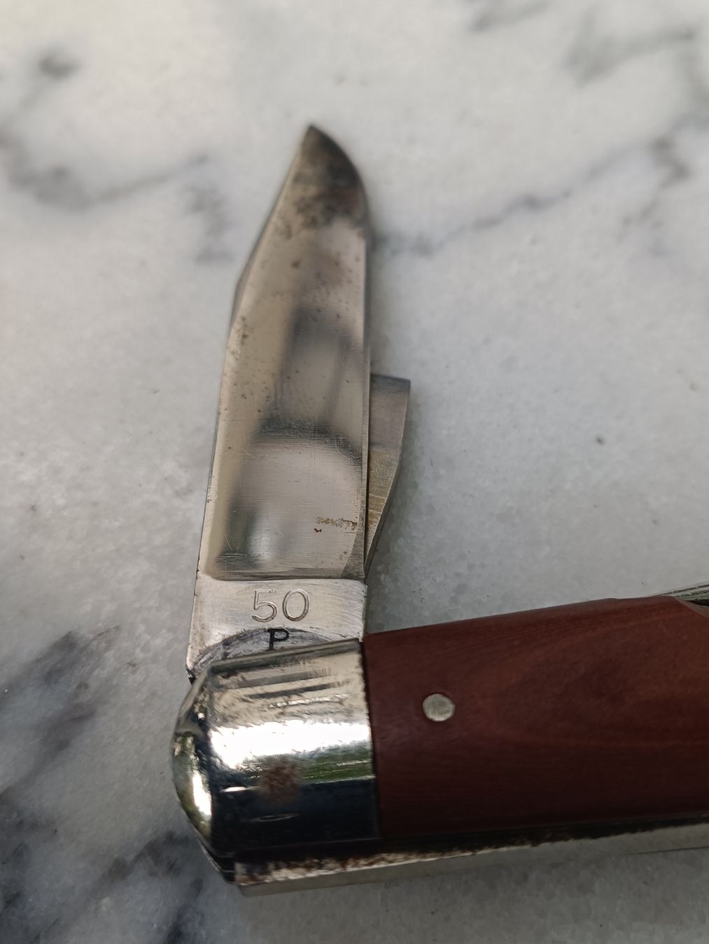 Schweizer Armee Coltelli tascabile: Sackmesser Elsener Schwyz 1950 P – Usato da Brugg AG venduto da Ente015 4