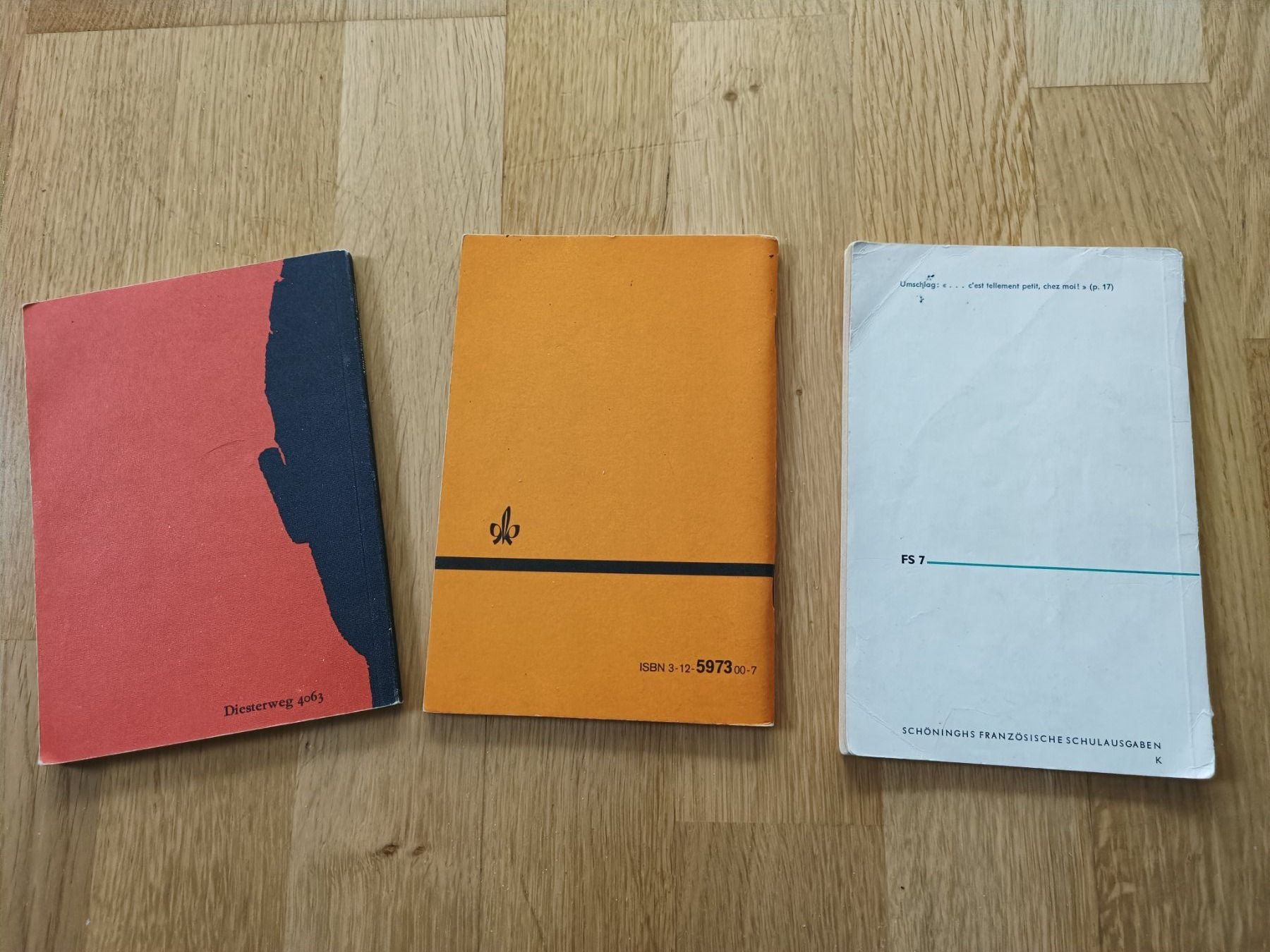 Libri: 3 französische Büchlein – Usato da Aesch BL venduto da Rerosa43 1