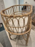 ✨️ Wunderhübsches Rattan Babybett auf Rädern ✨️ 