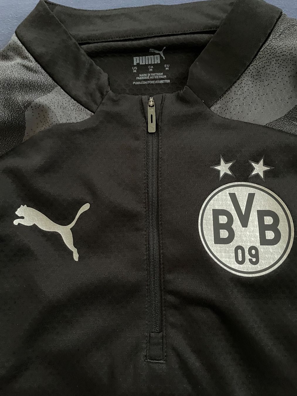 Puma Canottiere & Pantaloni: BVB BORUSSIA DORTMUND TRAINING TOP PULLOVER FUSSBALL – Nuovo e nell'imballaggio originale da Rain venduto da JerseyLegends 2
