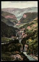AK Frinvillier /Taubenloch-Schlucht, Blick in die Schlucht a