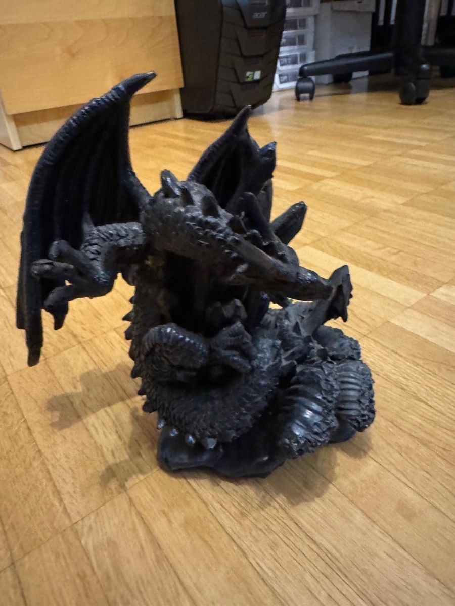 Statuette: Statua drago nero fantasy – Nuovo (secondo la descrizione) da Viganello venduto da Lolland_7 2