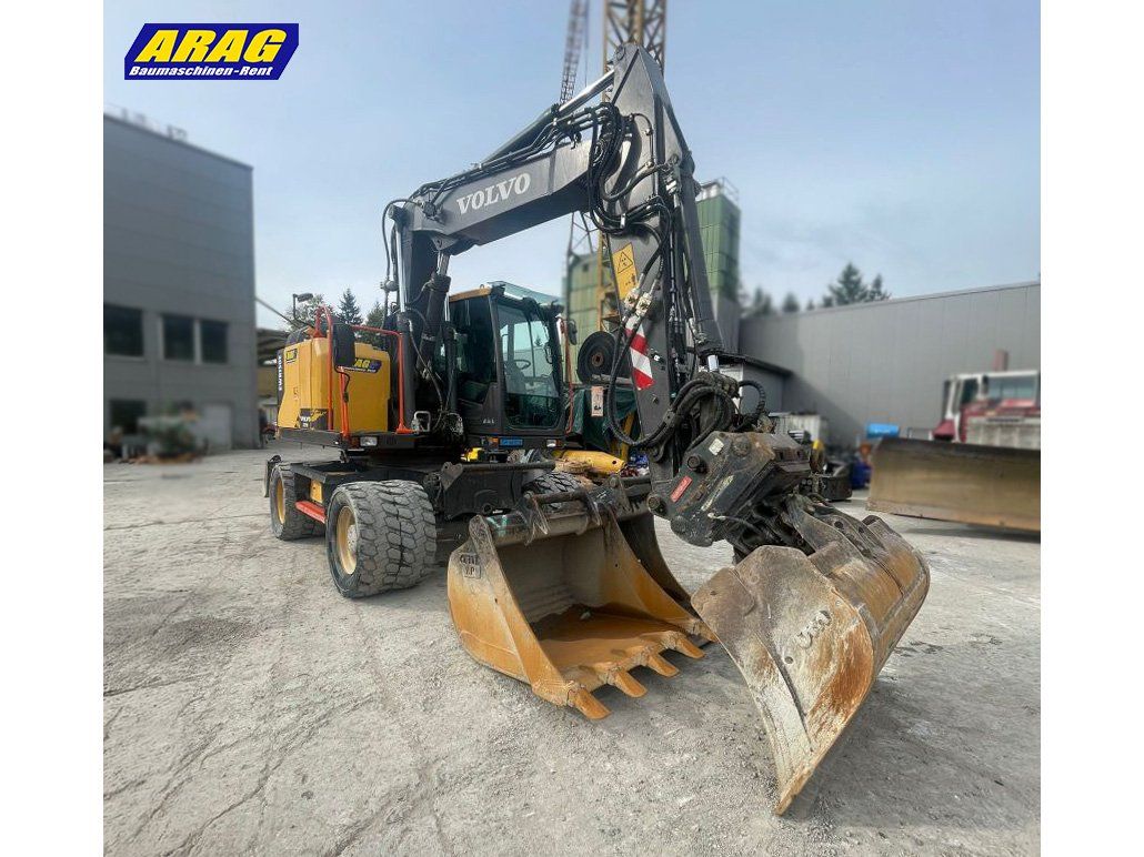 Volvo Escavatori: Volvo EWR150E Mobilbagger – Usato da Hasle LU venduto da Arag08 2