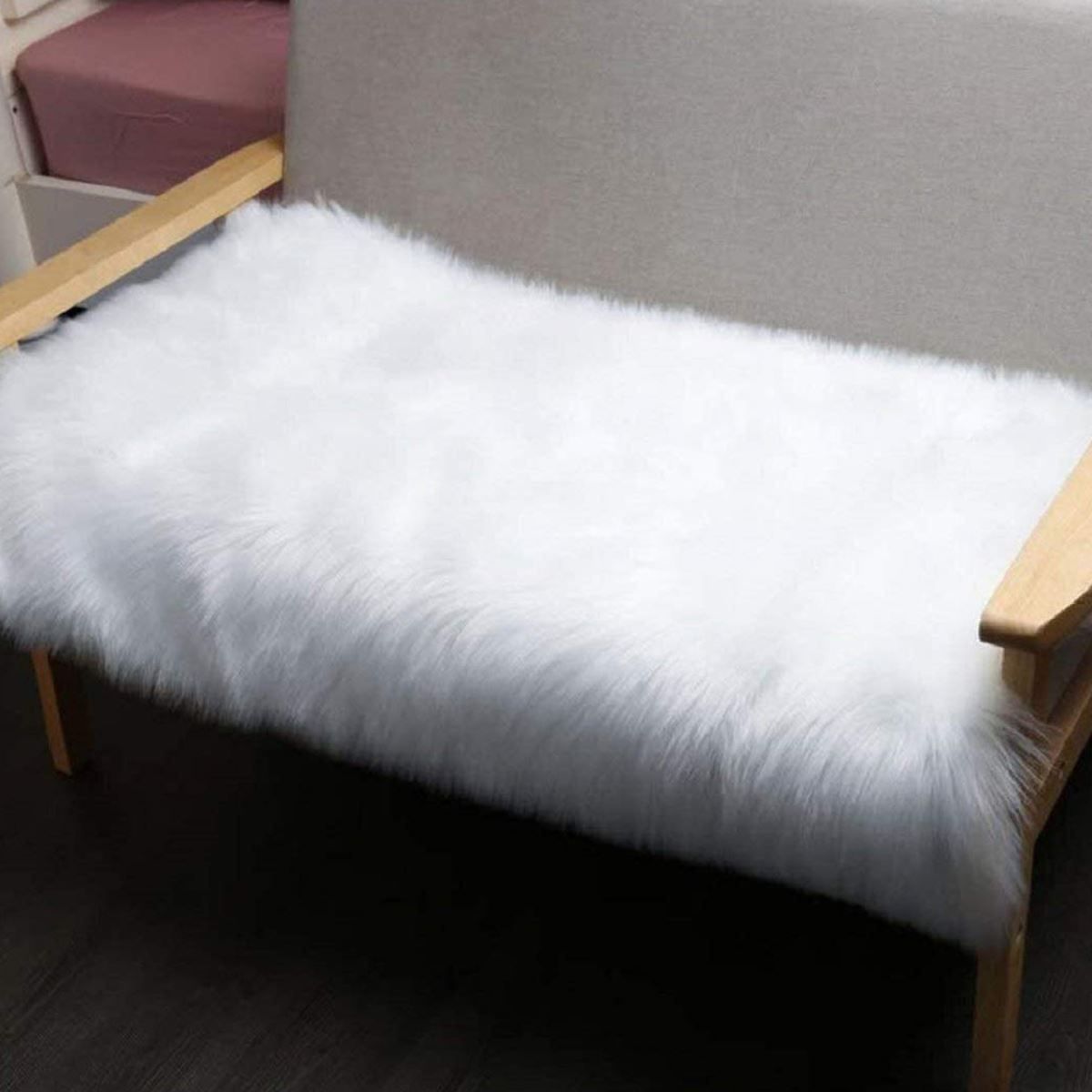 Tapis: Lammfell Schaffell Teppich Lange Fell – Neuf (Voir description) à Thun par yesky 5