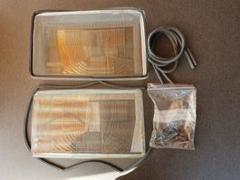 Scheinwerfer Glas Volvo 240 260 Paar