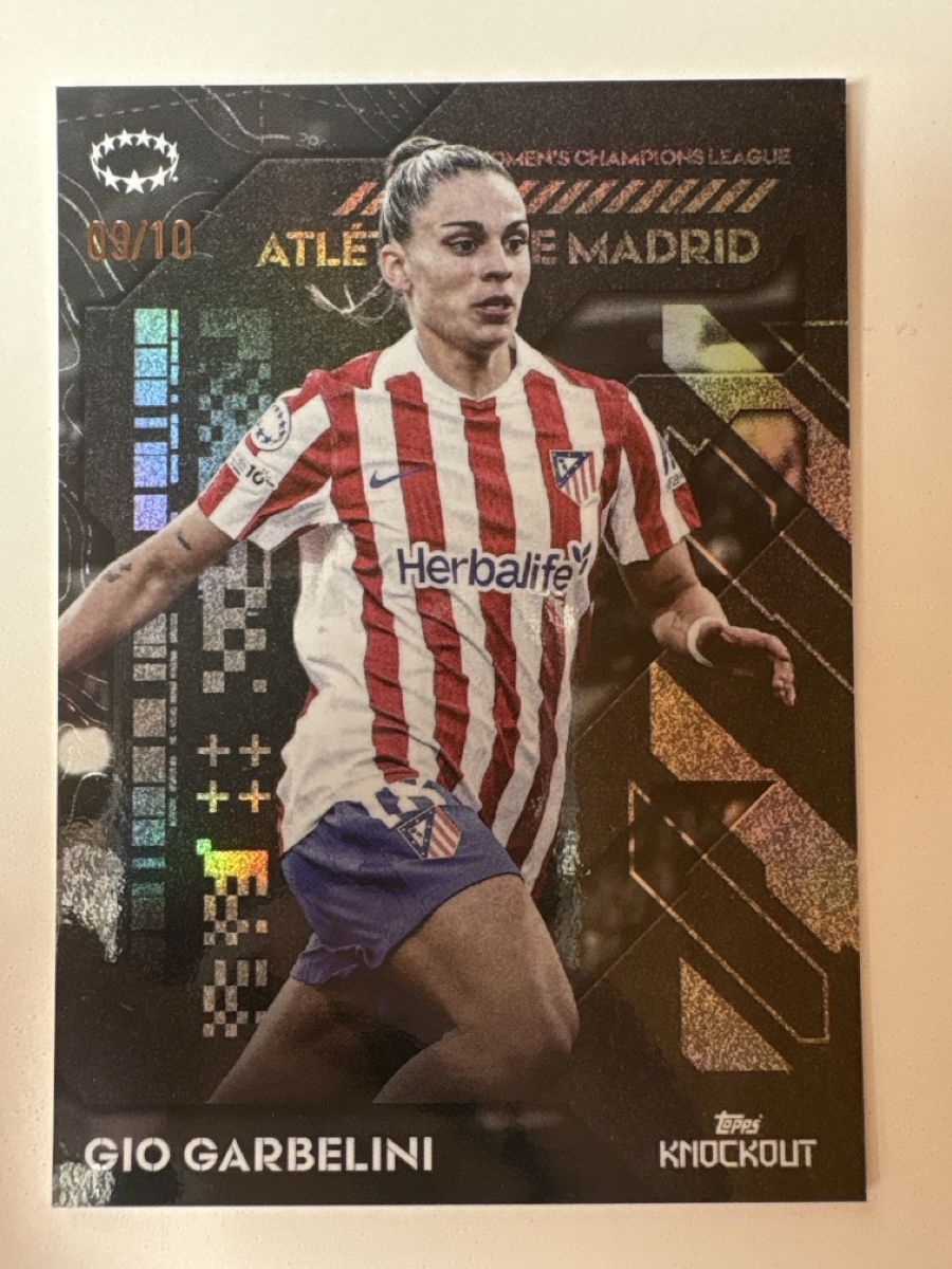 Topps Carte collezionabili: Topps Knockout UWCL Gio Garbelini /10 – Nuovo (secondo la descrizione) da Kiesen venduto da jan_siegenthaler