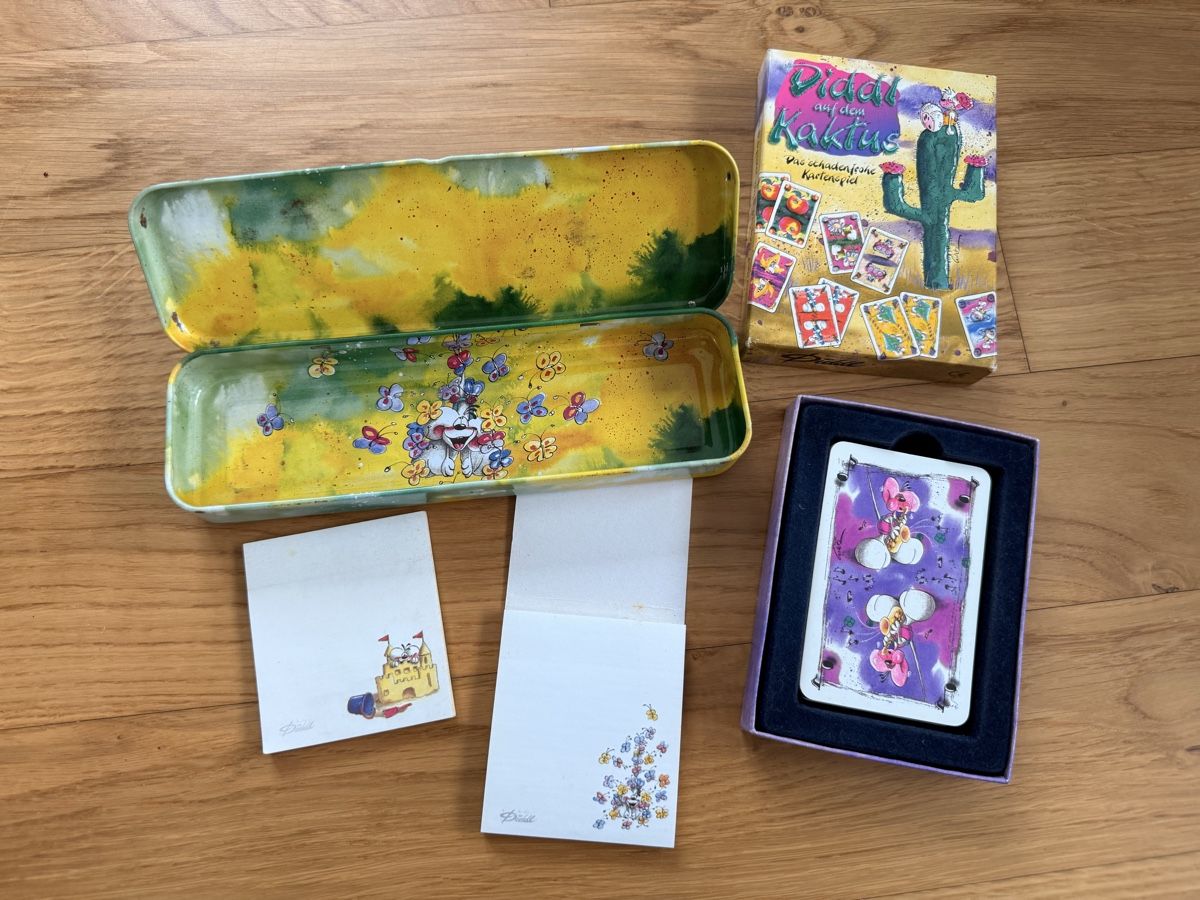 Bastelsets: Diddl Set Dose Karten Box Sammlung Vintage TOP – Gebraucht aus Kölliken von lieblingsfund_93 1