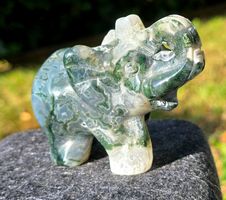 🐘✨ Moosachat Elefant  /Wunderschön handgeschnitzter Elefant