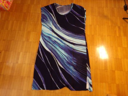 Damen Sommerkleid schwarz blau    Ca Gr. L