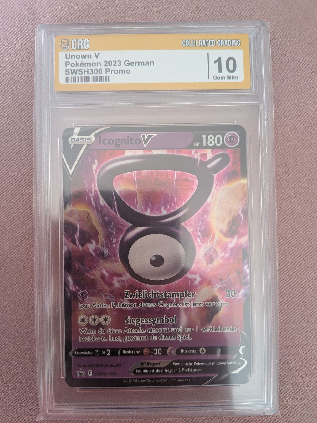 Cartoline: Unown V CRG 10 – Nuovo e nell'imballaggio originale da Uster venduto da yajiao