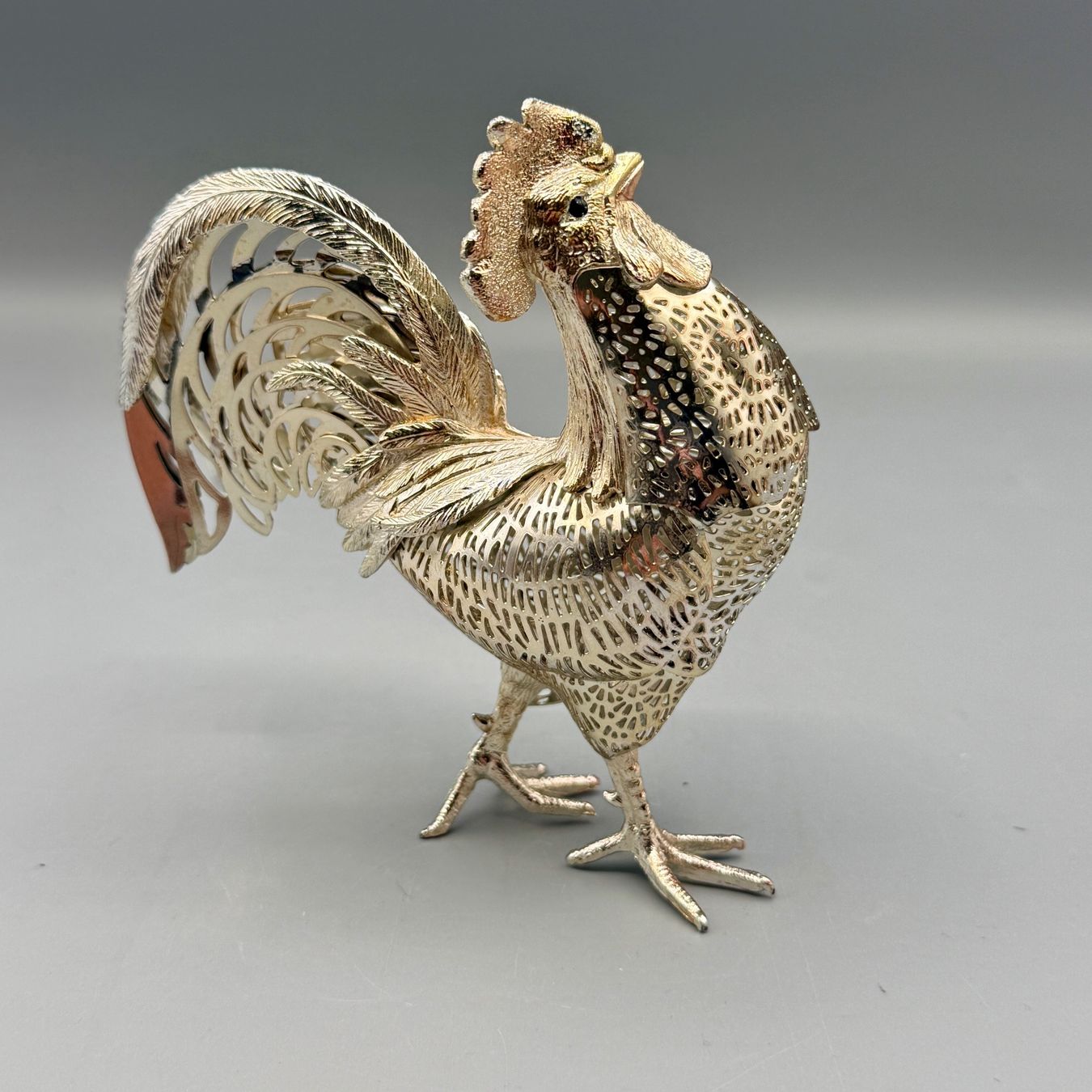 Christofle Figuren: Hahn Figur Christofle Versilbert – Gebraucht aus Ueberstorf von Brocandi 1