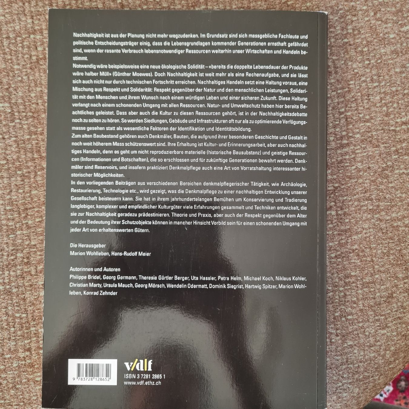 Libri: Nachhaltigkeit und Denkmalpflege – Usato da Basel venduto da Piscosour01 8