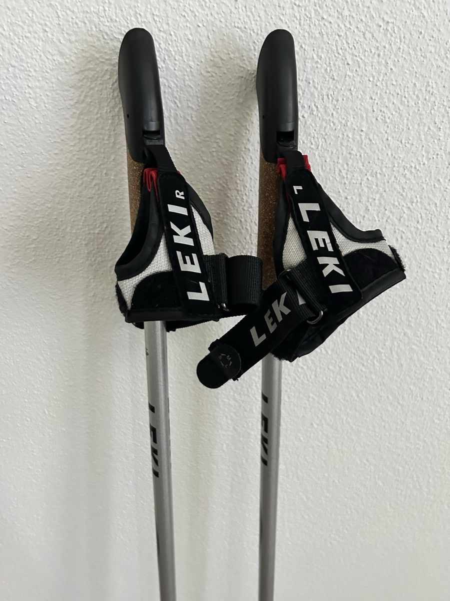 Leki Bastoncini da trekking: Leki Ultra Car­bon HTS 6.0 – Usato da Winterthur venduto da miramare2006 1