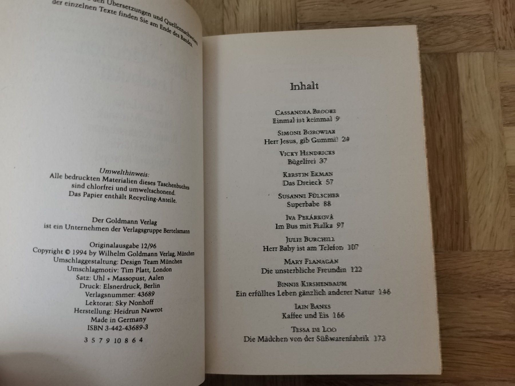 Bücher: Das grosse Böse Mädchen Lesebuch - Kurzgeschichten – Gebraucht aus Stäfa von flamingo_17 3