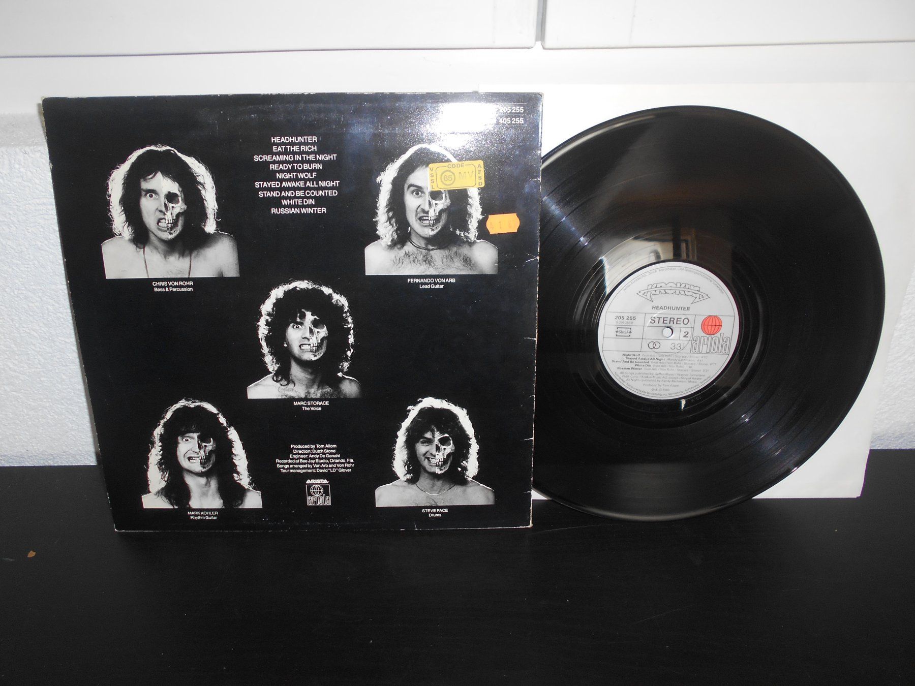 Dischi in vinile: Krokus – Headhunter / 1983 – Usato da Aarberg venduto da witchhunter01 1