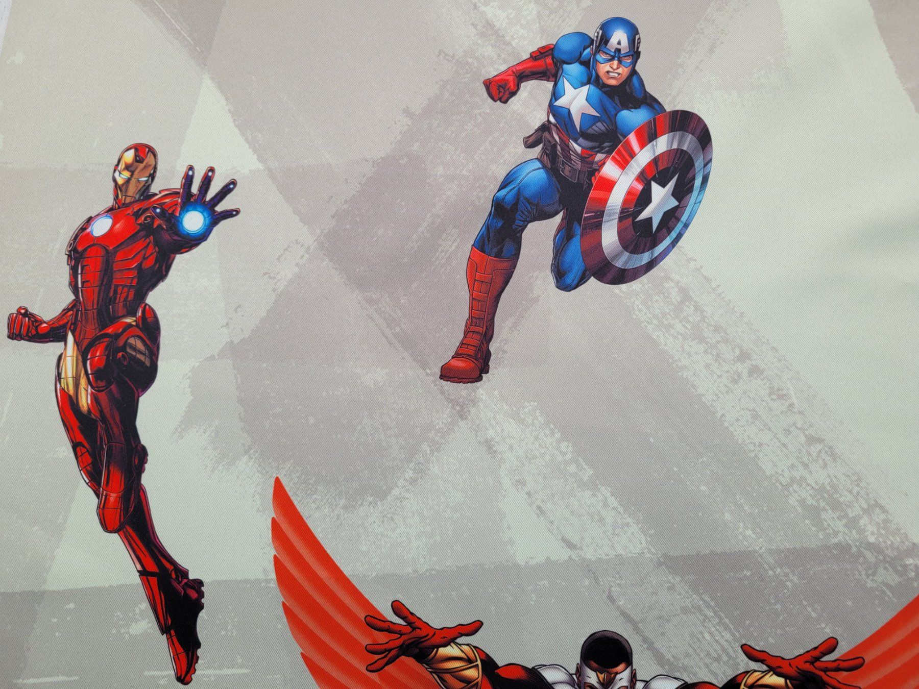 Stoffe: Marvel Avengers     Stoff 2.10m x 1.45m   Neu   Polyester – Neu und originalverpackt aus SCHÜBELBACH von CoKaHa 1