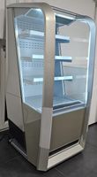 Kühlvitrine/Kühlschrank Glasfront silber 