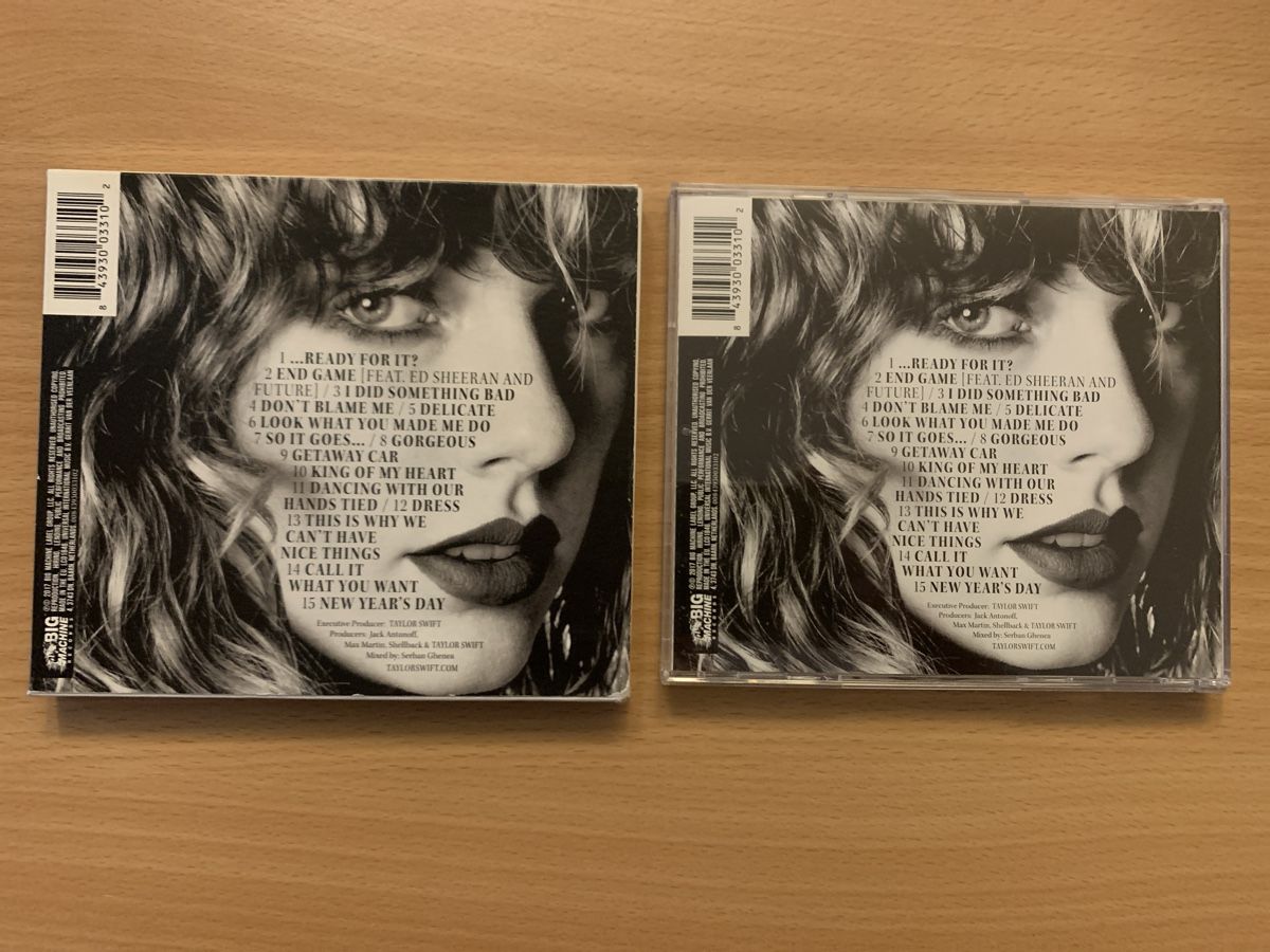 CD: CD Taylor Swift Reputation album  – Usato da Salavaux venduto da Lune_Diurne 3