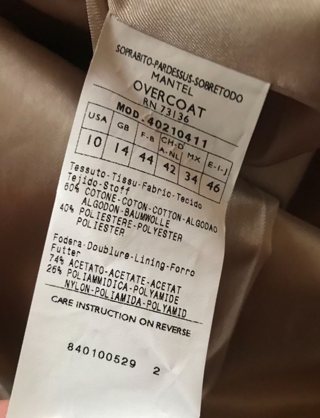 Max Mara Mäntel: Trench-coat MAX&Co. beige, taille 42, élégant – Neu (gemäss Beschreibung) aus Morges von sandy069 4