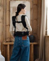 Porte bebe physiologique "Love & Carry" - ONE - noir