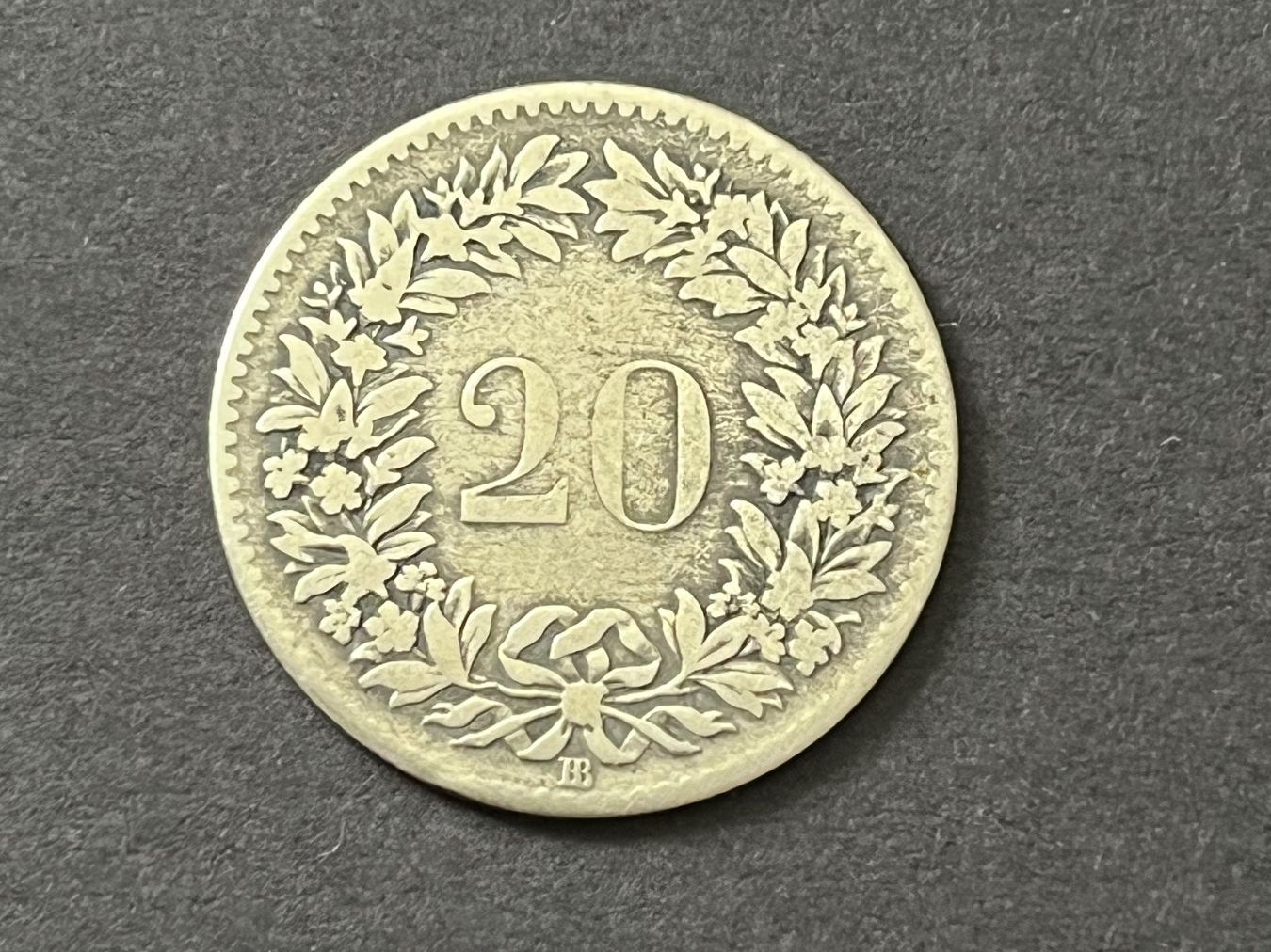 Tutti le monete: 20 Rappen Helvetia 1850 – Usato da Neuenhof venduto da Mastermind-73