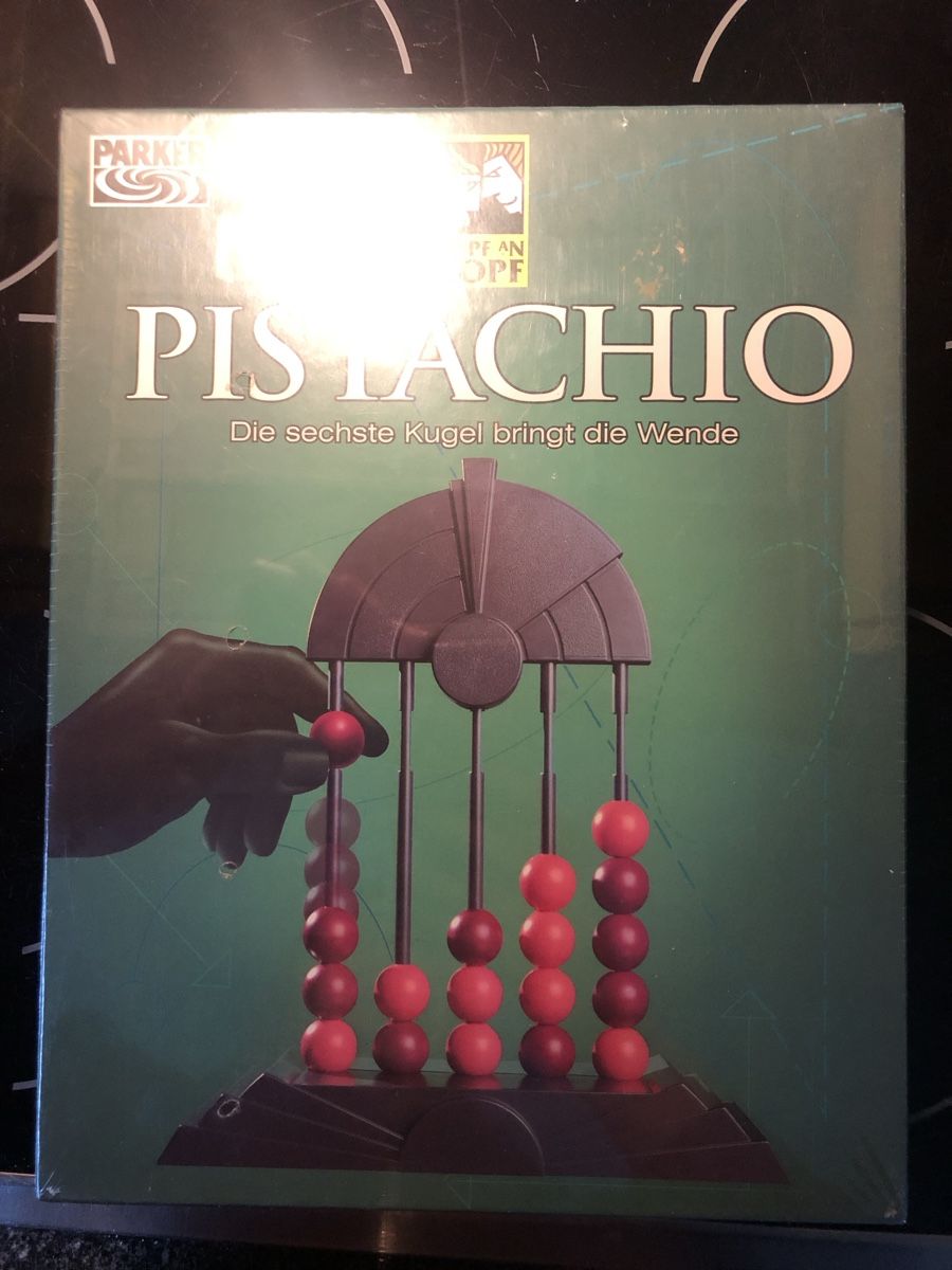 Giochi: Gesellschaftsspiel PISTACHIO von Parker – Nuovo (secondo la descrizione) da RORBAS venduto da ANDOM