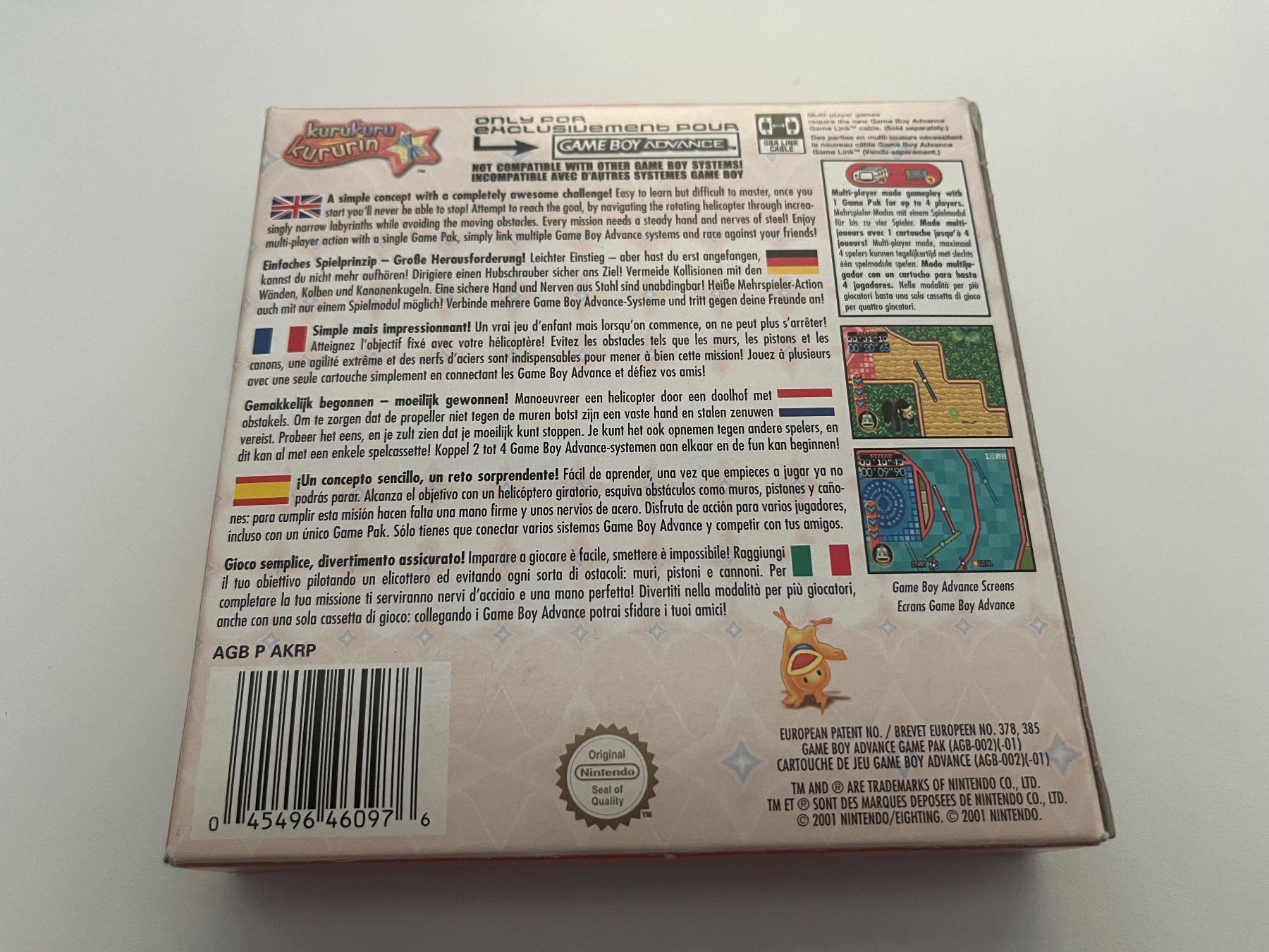 Nintendo Spiele: KuruKuru Kururin CIB Nintendo GBA – Gebraucht aus Zürich von DoktorDer 7
