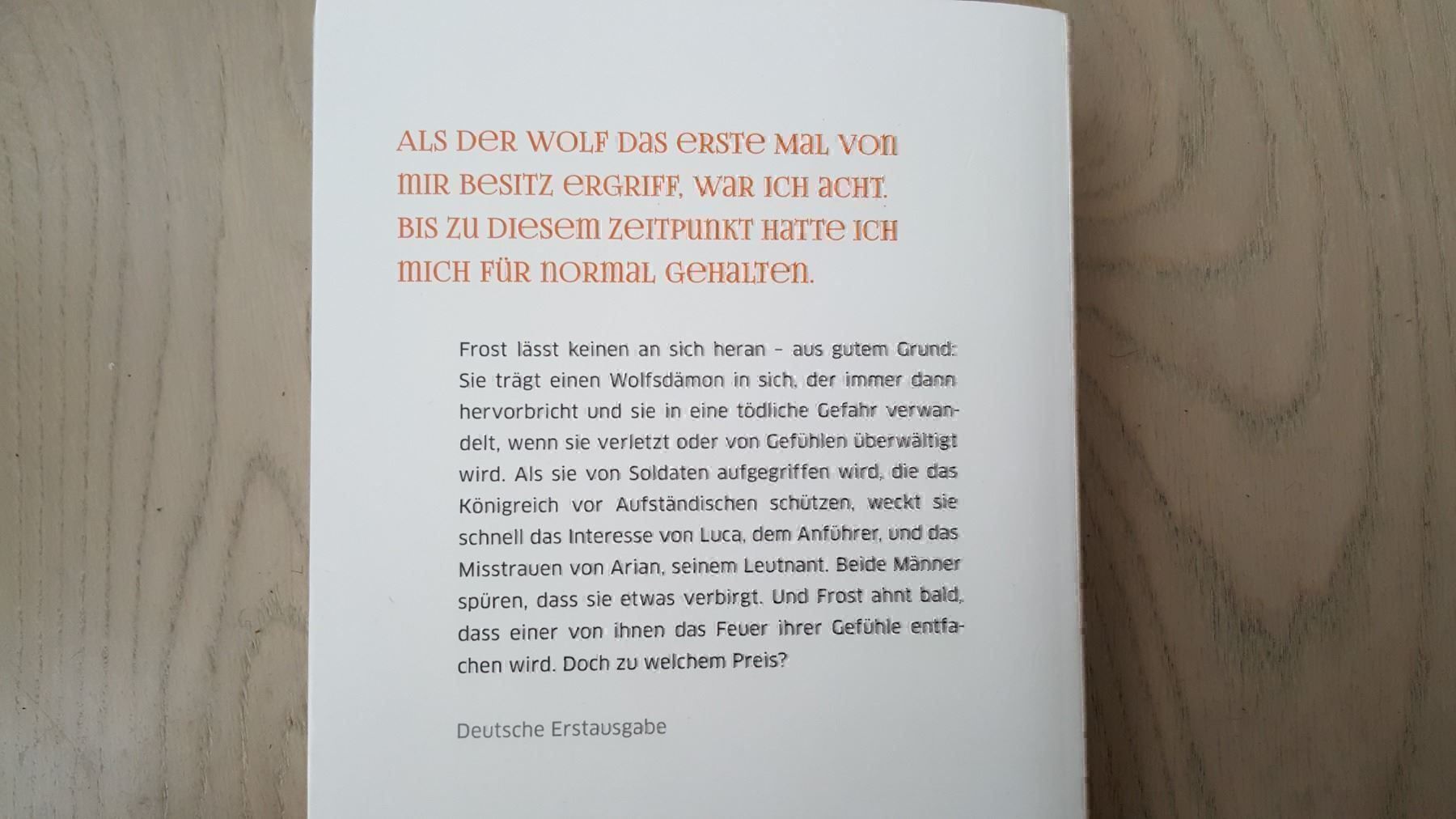 Libri: Frostblüte von Zoë Marriot – Nuovo (secondo la descrizione) da Illnau venduto da Buechermaus 1