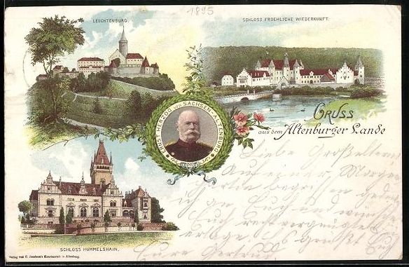 Cartoline postali: Vorläufer-Lithographie Hummelshain, 189 – Usato da Berlin venduto da bartko-reher