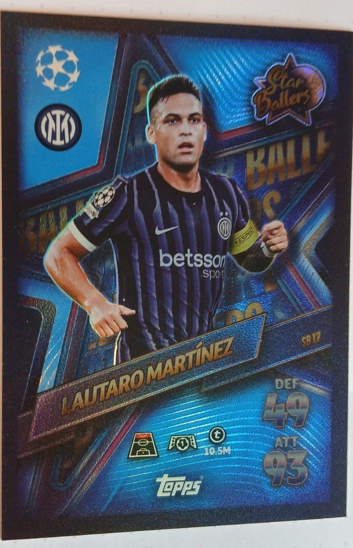 Topps Carte collezionabili: Toops Star Ballers Lautaro Martinez – Nuovo (secondo la descrizione) da Obergösgen venduto da tss_g2bj