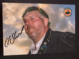 Autogrammkarte Schwingerkönig Christian Stucki, Top Zustand!